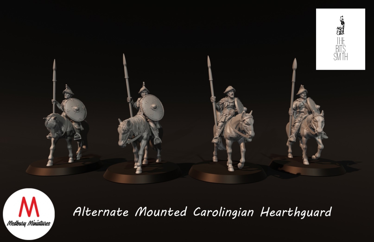 Alternate mounted Carolingian Hearthguard